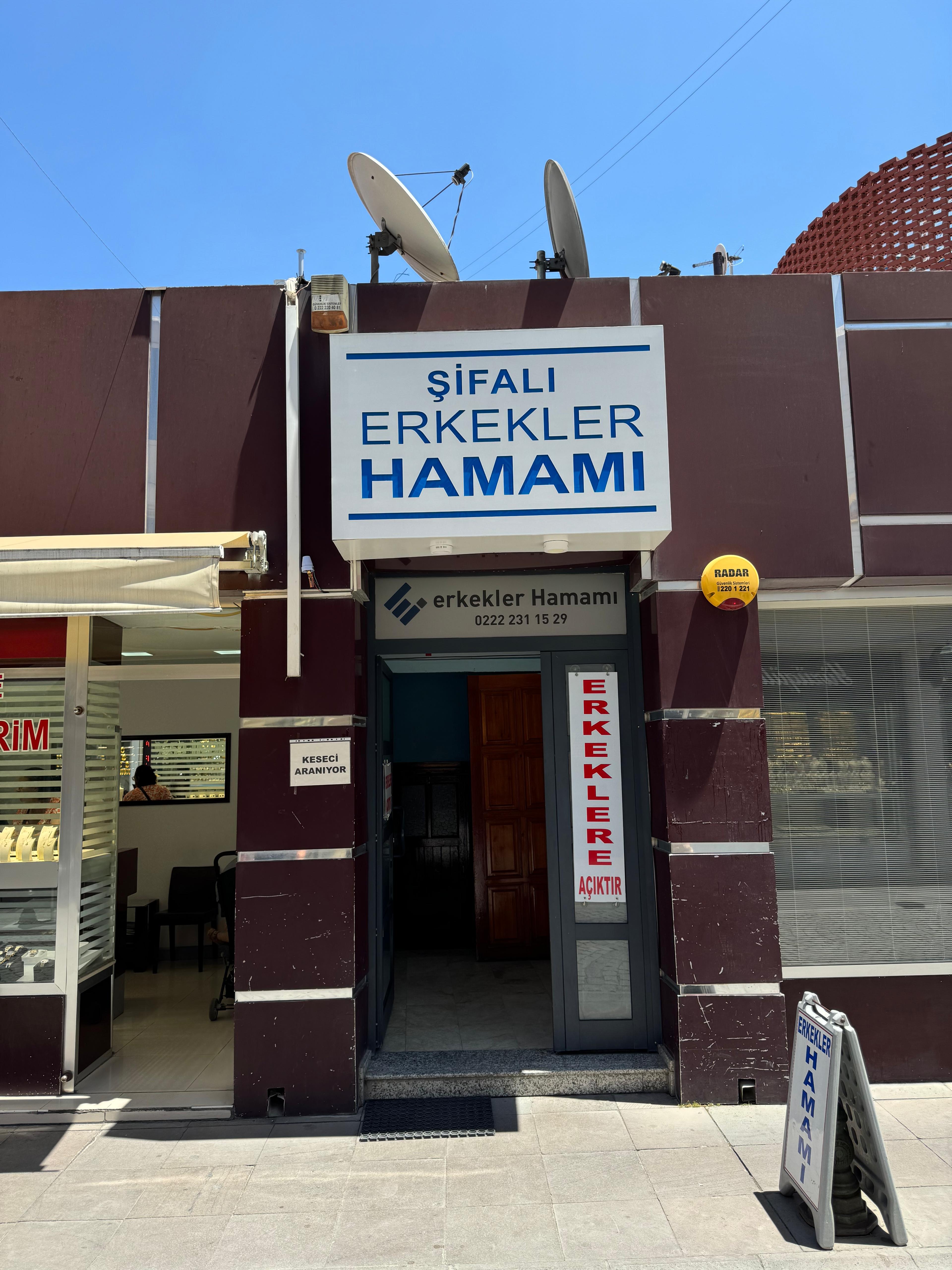 ŞİFALI ERKEKLER HAMAMI